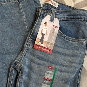 Levi's Blue Straight Jeans